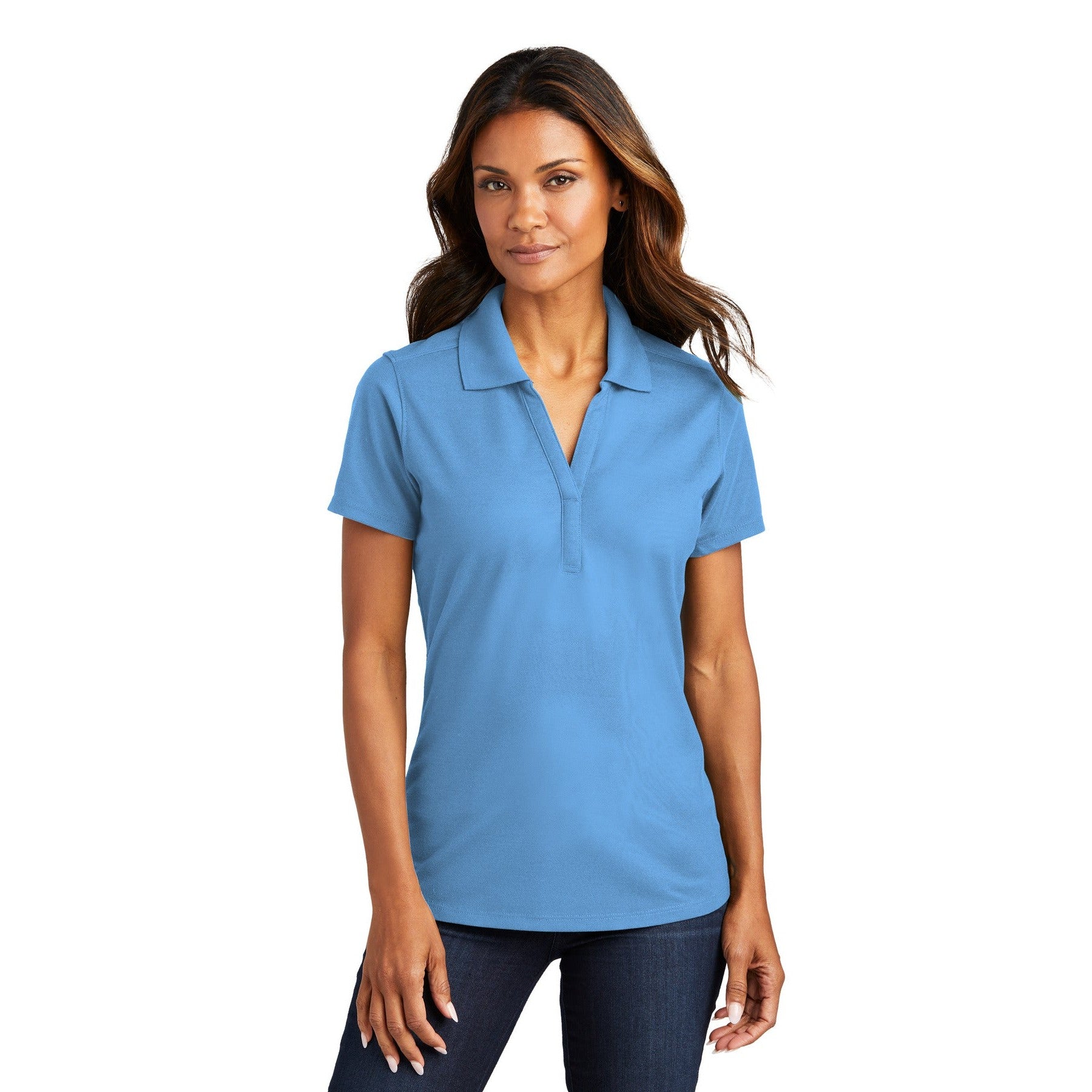 Port Authority-Port Authority ® Women's EZPerformance ™ Pique Polo. LK600-MedTech-3